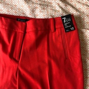 Women’s Red Slacks